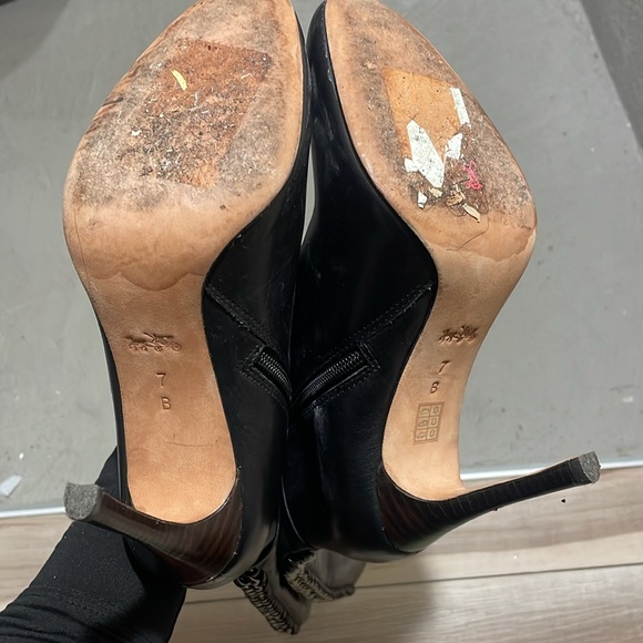 Coach Nickie Boots Black Size 7B Soft Shine Calf - Picture 14 of 15